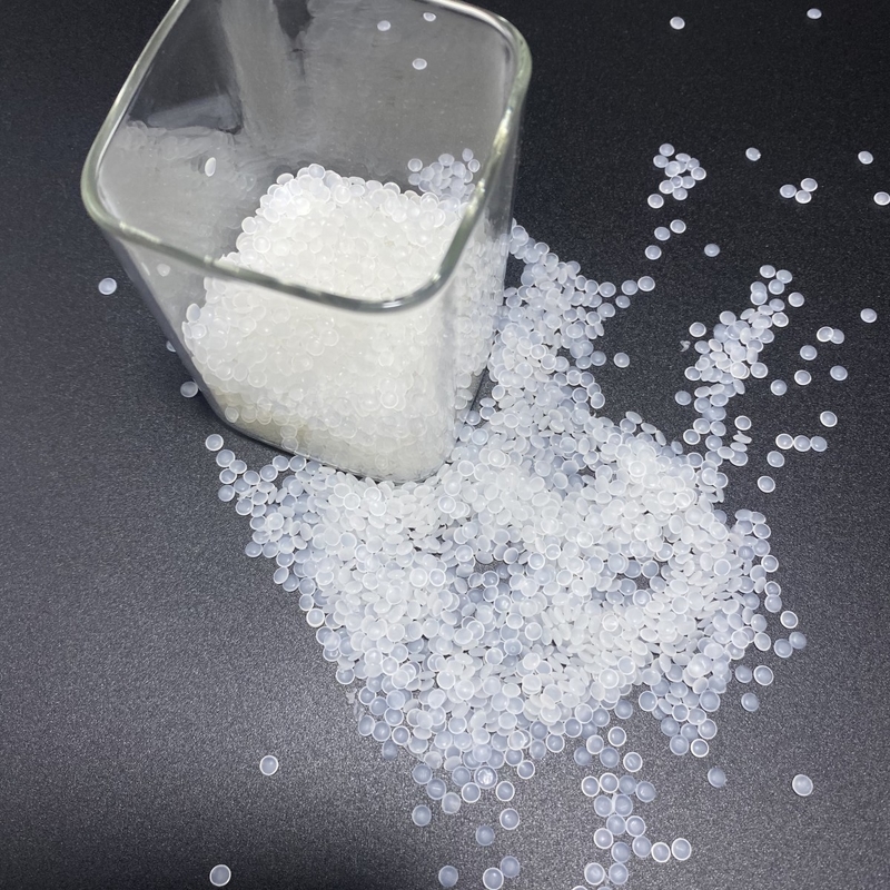 Pellets PFA blancos granulares Materia prima con conductividad térmica de 0,24 W/m·K