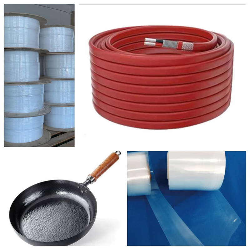 Pellets de resina FEP resistentes a los rayos UV Resistencia a la tracción de 25 MPa Con punto de fusión de 270.C