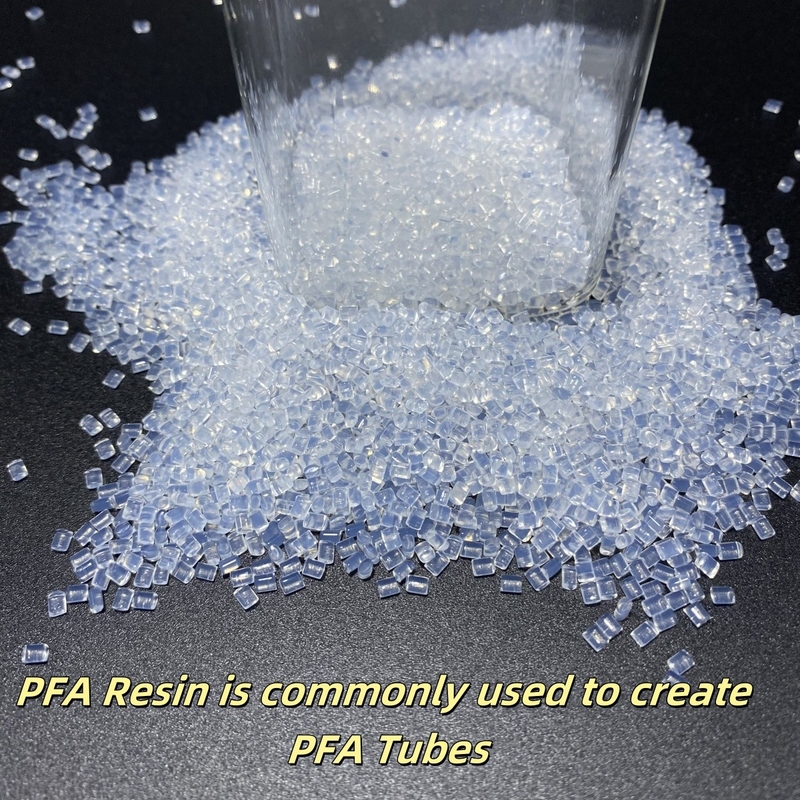 La resina PFA crea tubos PFA perfectos para tuberías resistentes a la corrosión en sistemas de fluidos químicos