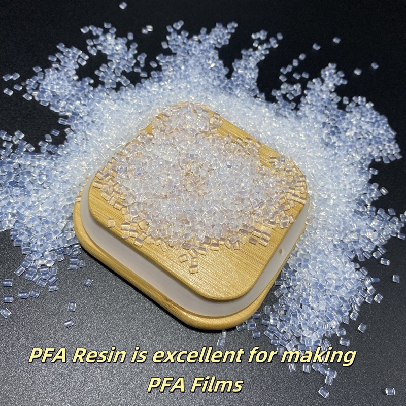 Resina PFA excelente para hacer películas PFA aislante de alto rendimiento en electrónica y equipos eléctricos
